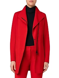 Zip-Front Coat