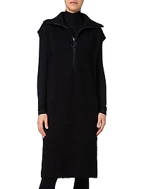 Glen Check Cotton-Blend Midi-Dress