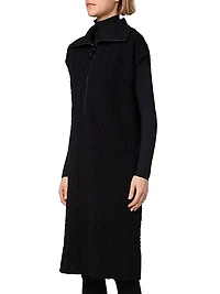 Glen Check Cotton-Blend Midi-Dress