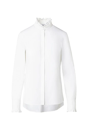 Cotton Ruffled Blouse