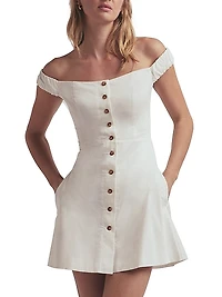 Lovesick Off-the-Shoulder Minidress
