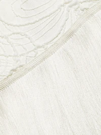 Jacquard & Fringe Midi-Dress