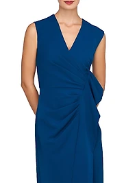 Frances Crêpe Column Gown