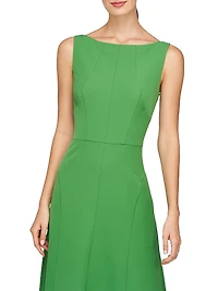 Amari Crêpe Cocktail Dress