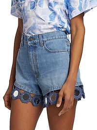 High Summer Mirror Denim Shorts