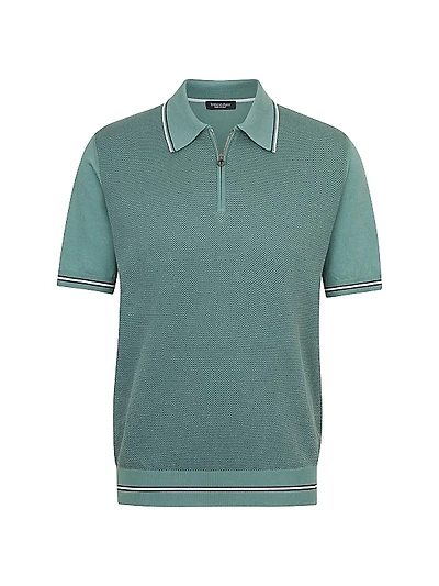 Zip Polo Shirt