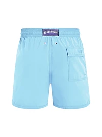 Aqua Splash Water-Reactive Graphic Swim Trunks