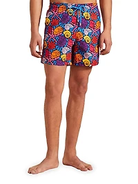 Noumea Sea Shell Graphic Swim Trunks