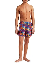 Noumea Sea Shell Graphic Swim Trunks