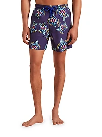 Vendôme Turtles Cotton Swim Shorts
