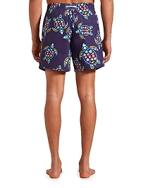 Vendôme Turtles Cotton Swim Shorts