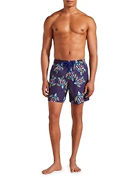 Vendôme Turtles Cotton Swim Shorts