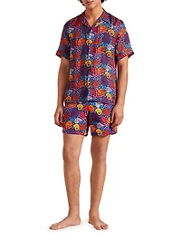 Noumea Sea Graphic Camp Shirt