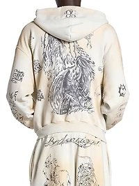 Tat Zip-Up Hoodie