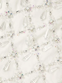 Calliope Teardrop Beaded Midi-Dress