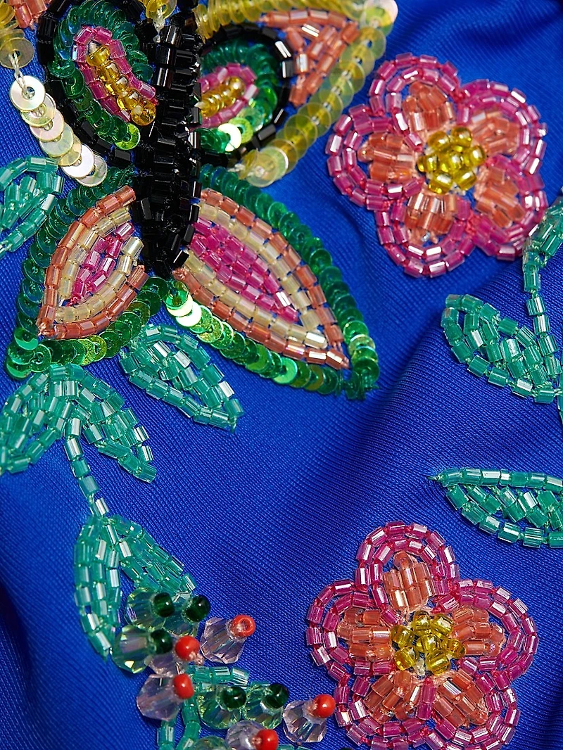 Los Angeles Underwire Beaded Bikini Top