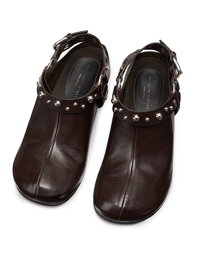 Elyse 65MM Studded Vegetarian-Friendly Leather Pumps