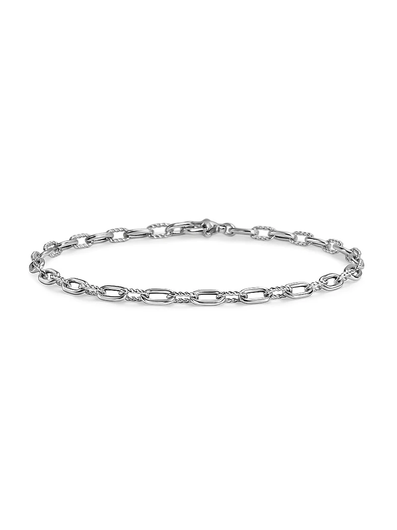 DY Madison Chain Bracelet Sterling Silver, 3mm