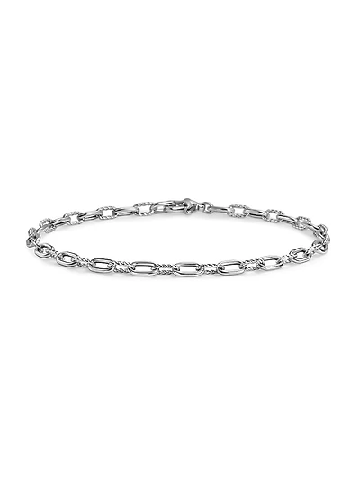 DY Madison Chain Bracelet Sterling Silver, 3mm