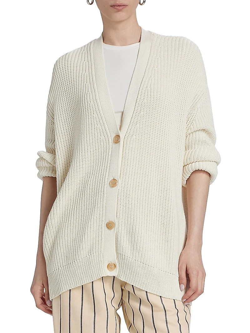 Cotton Cocoon Cardigan