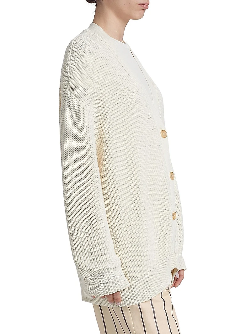 Cotton Cocoon Cardigan