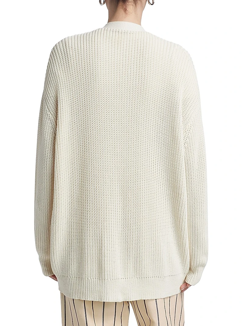 Cotton Cocoon Cardigan