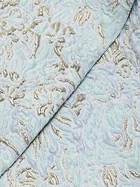 Metallic Jacquard Cocktail Dress