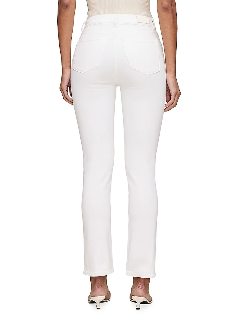 Mara Straight Mid Rise Instasculpt Ankle Jeans