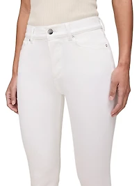 Mara Straight Mid Rise Instasculpt Ankle Jeans