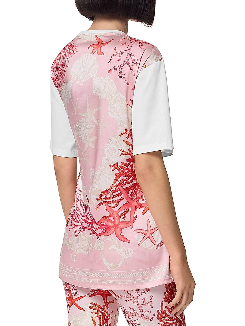 Embellished Printed T-Shirt