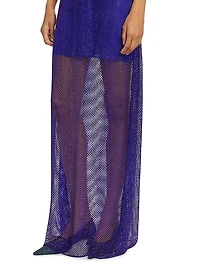 Hotfix Rhinestone Gown