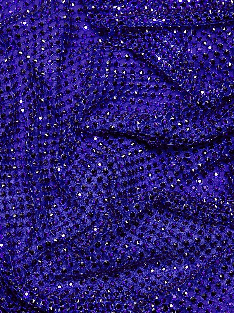 Hotfix Rhinestone Gown
