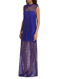 Hotfix Rhinestone Gown