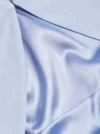 Silk-Blend Cut-Out Gown