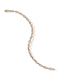 DY Madison Chain Bracelet in 18K Rose Gold, 3mm