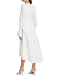 Willow Cotton Poplin Midi-Dress