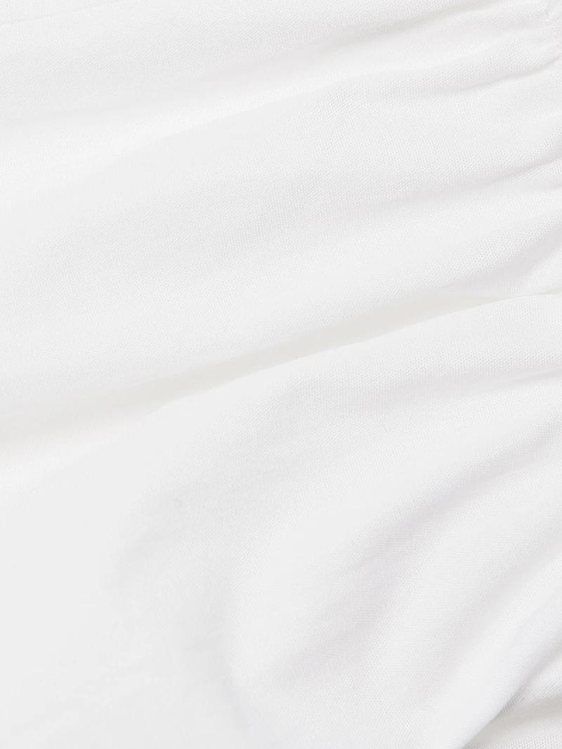 Willow Cotton Poplin Midi-Dress