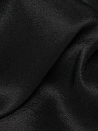 Aubrey Silk Lace-Trim Midi-Dress
