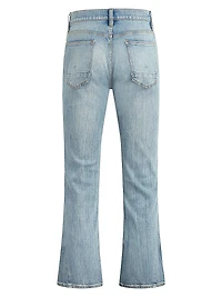 Walker Distressed Stretch Flare Jeans