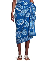 Sharol Seashell Cotton Pareo