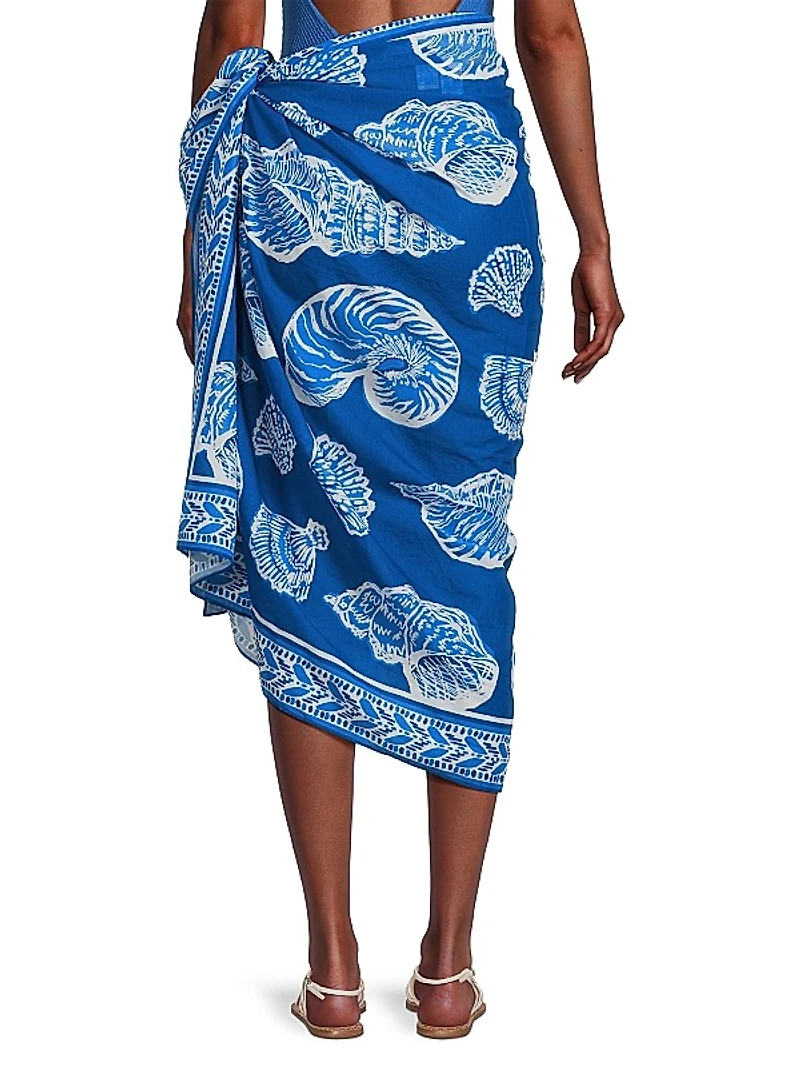 Sharol Seashell Cotton Pareo