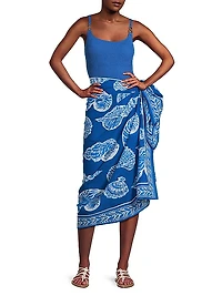 Sharol Seashell Cotton Pareo