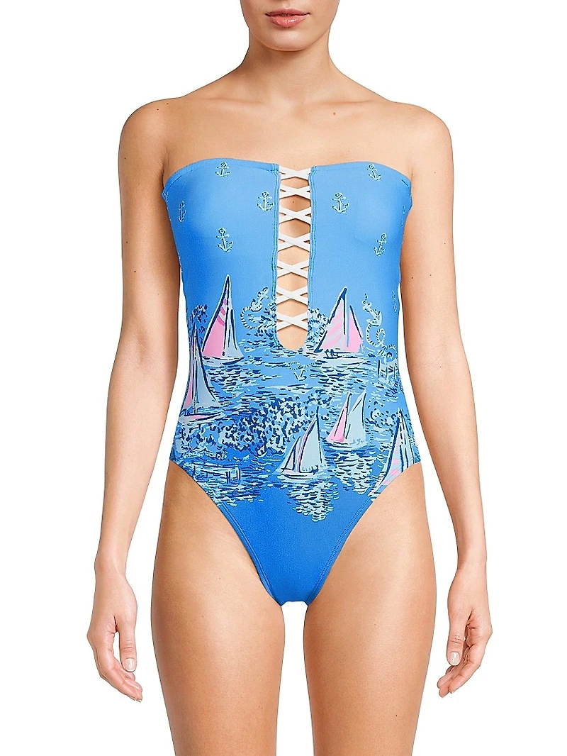 Novi Sailing Boat One-Piece Swimsuit