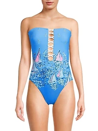 Novi Sailing Boat One-Piece Swimsuit