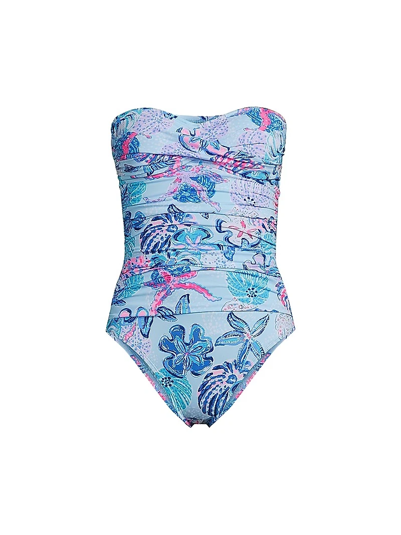 Flamenco Ruched One-Piece Swimsuit