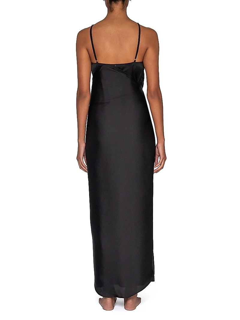 Selva Halter Cover-Up Dress