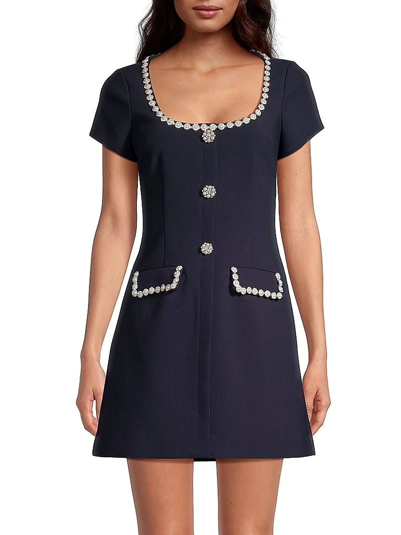 Sergio Beaded Minidress