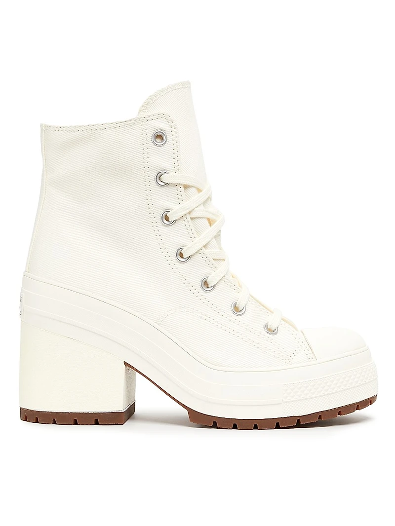 Chuck 70 De Luxe Heel 75MM Canvas Sneakers