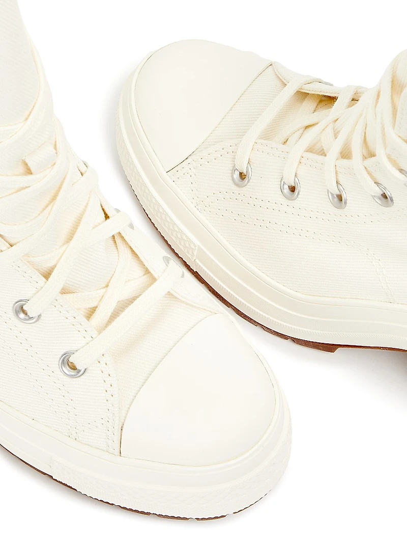 Chuck 70 De Luxe Heel 75MM Canvas Sneakers