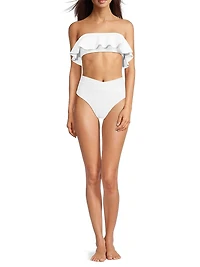 Cecile Bandeau Bikini Top